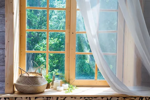 Holzfenster
